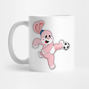 Rabbit Soccer Soccer player Mug